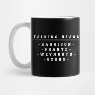 Talking Heads List Mug